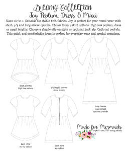 Dreamy Collection- Women’s Joy Peplum, Dress & Maxi