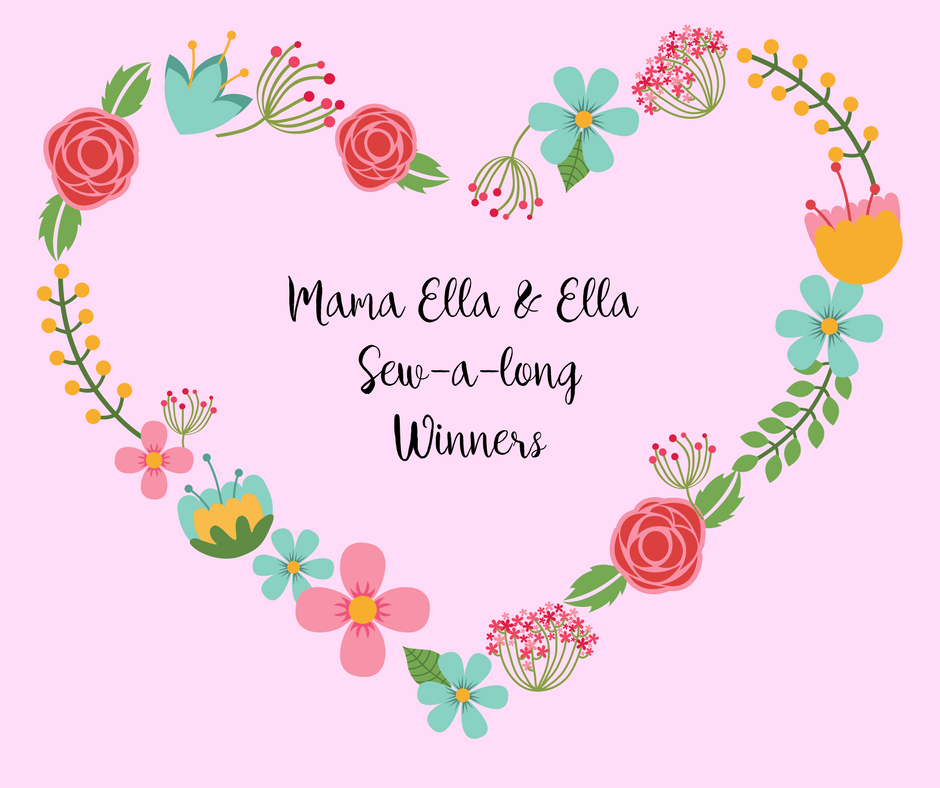 Mama Ella & Ella Sew-a-long Winners