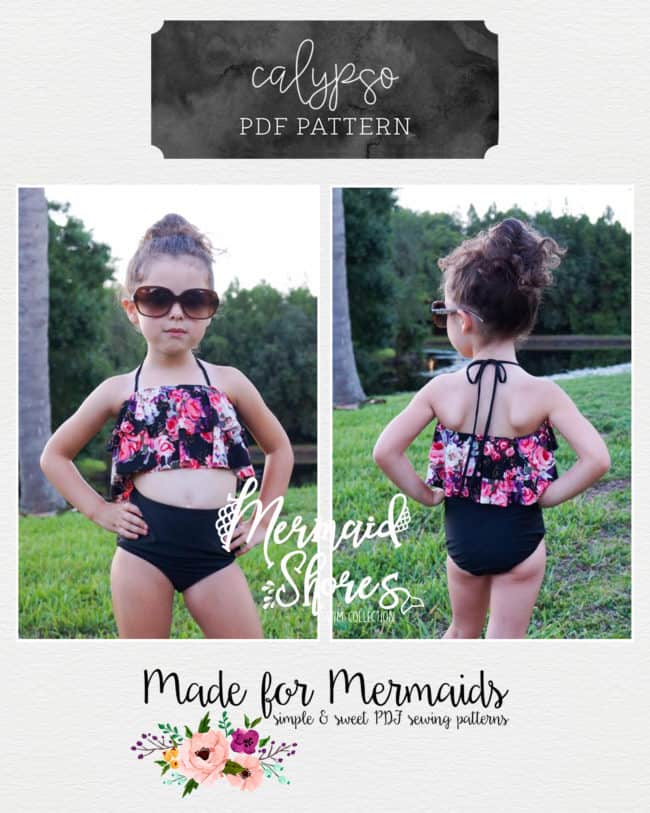 Kids' Mona Monokini Swimsuit - 5 out of 4 Patterns
