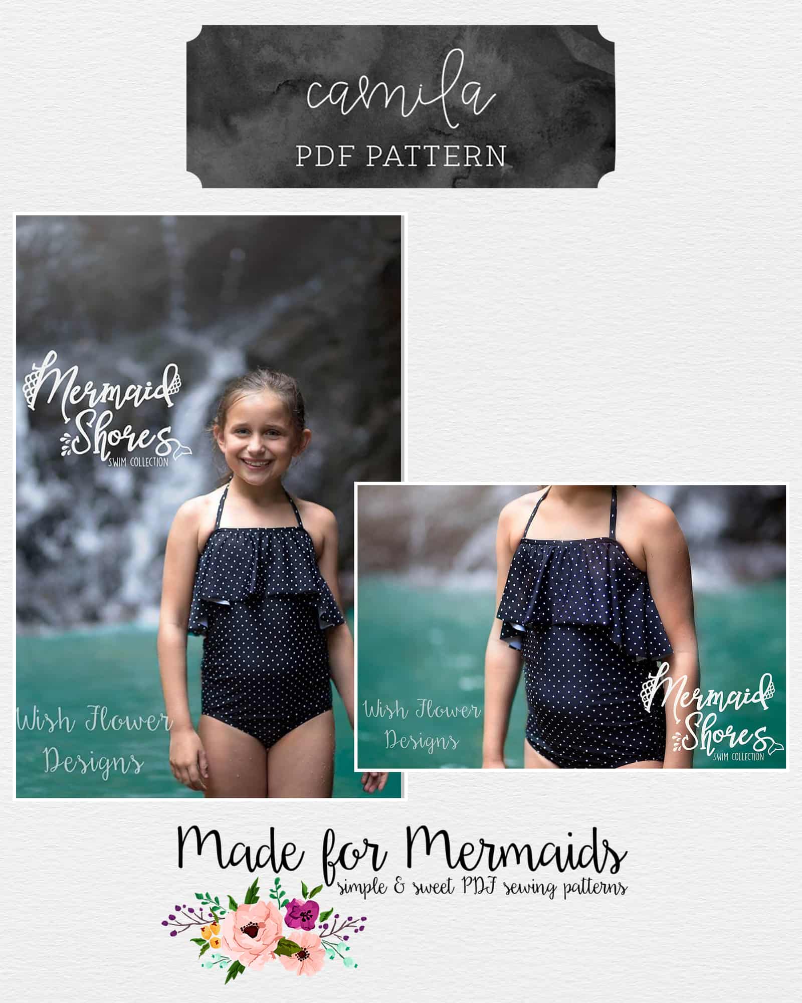 Mermaid Shores Collection- Camila Swimsuit