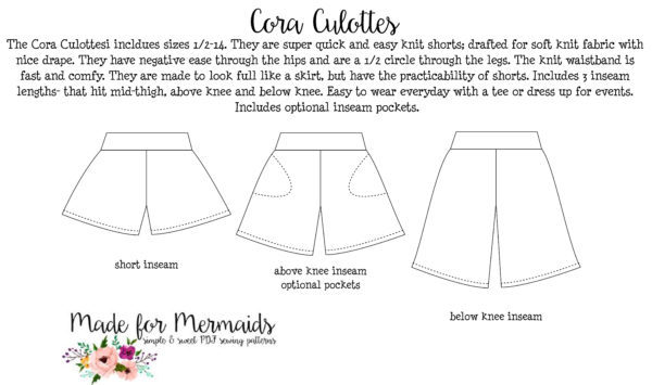 Cora Culottes Round Up & Fundraiser