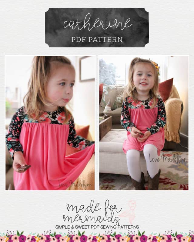 Youth Catherine Top, Tunic & Dress Pattern