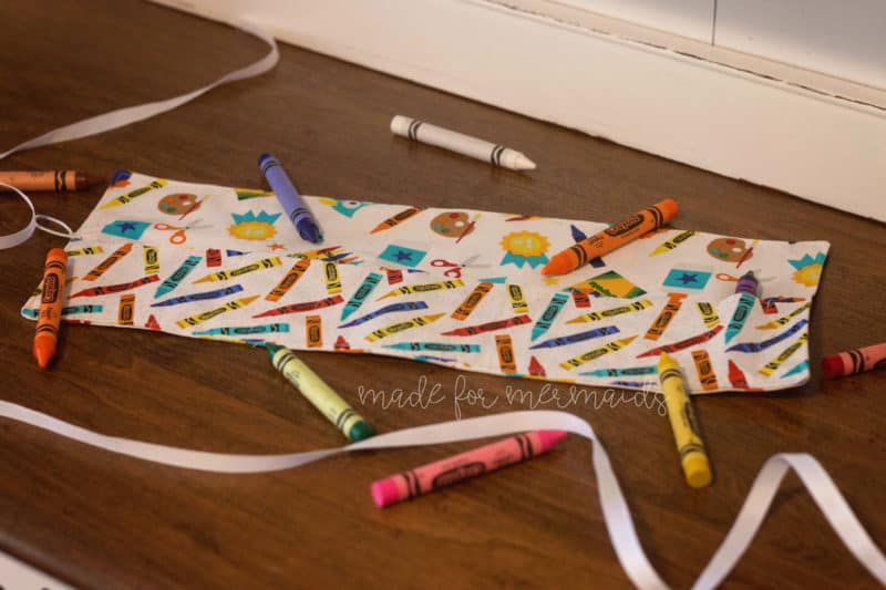 How to Make a Roll Up Pencil Case - Sew My Place