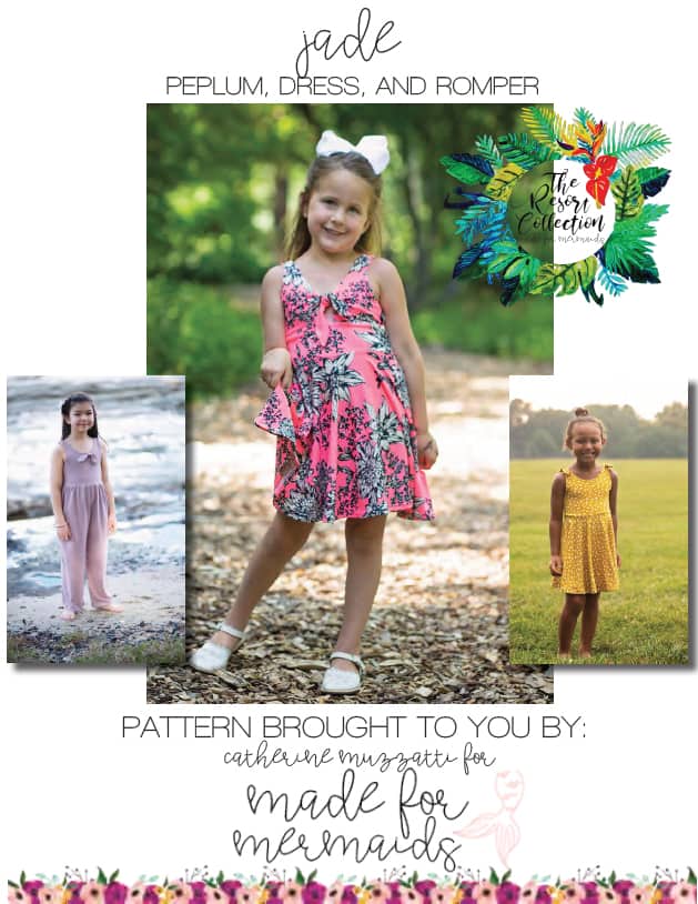 Girl Sewing Pattern Jumpsuit Capsule Wardrobe PDF Pattern -   Girls  clothes patterns, Romper sewing pattern, Jumpsuit pattern