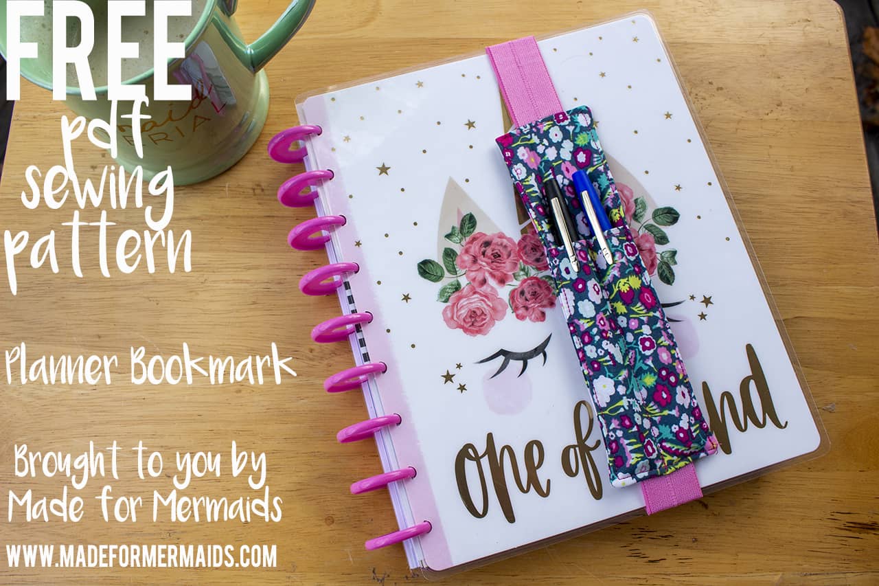 FREE Planner Bookmark Pattern