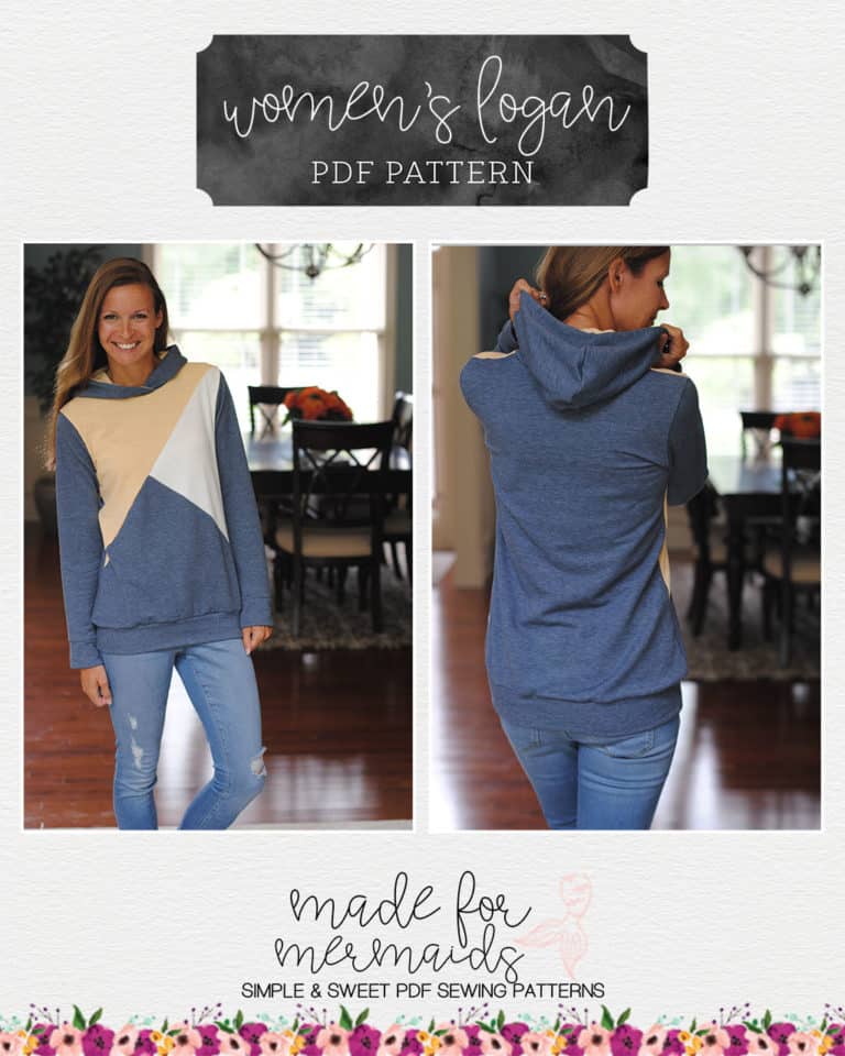 Women’s Logan Colorblock Hooded Crop & Sweatshirt