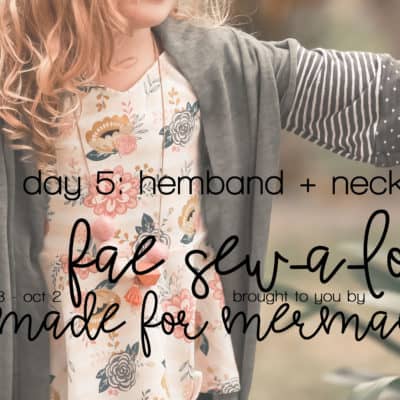 Fae Sew-a-long: Day 5