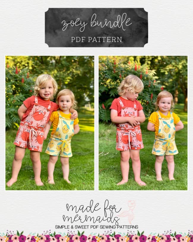 Zoey + Zeke BUNDLE Baby & Youth Patterns - Image 11
