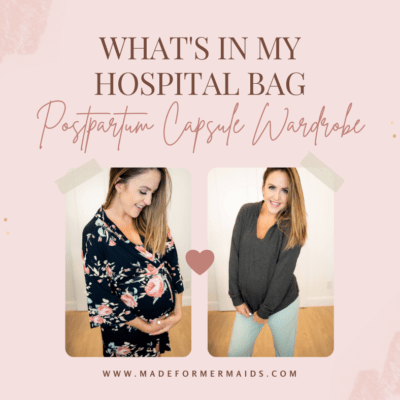 What’s In My Hospital Bag: Postpartum Capsule Wardrobe