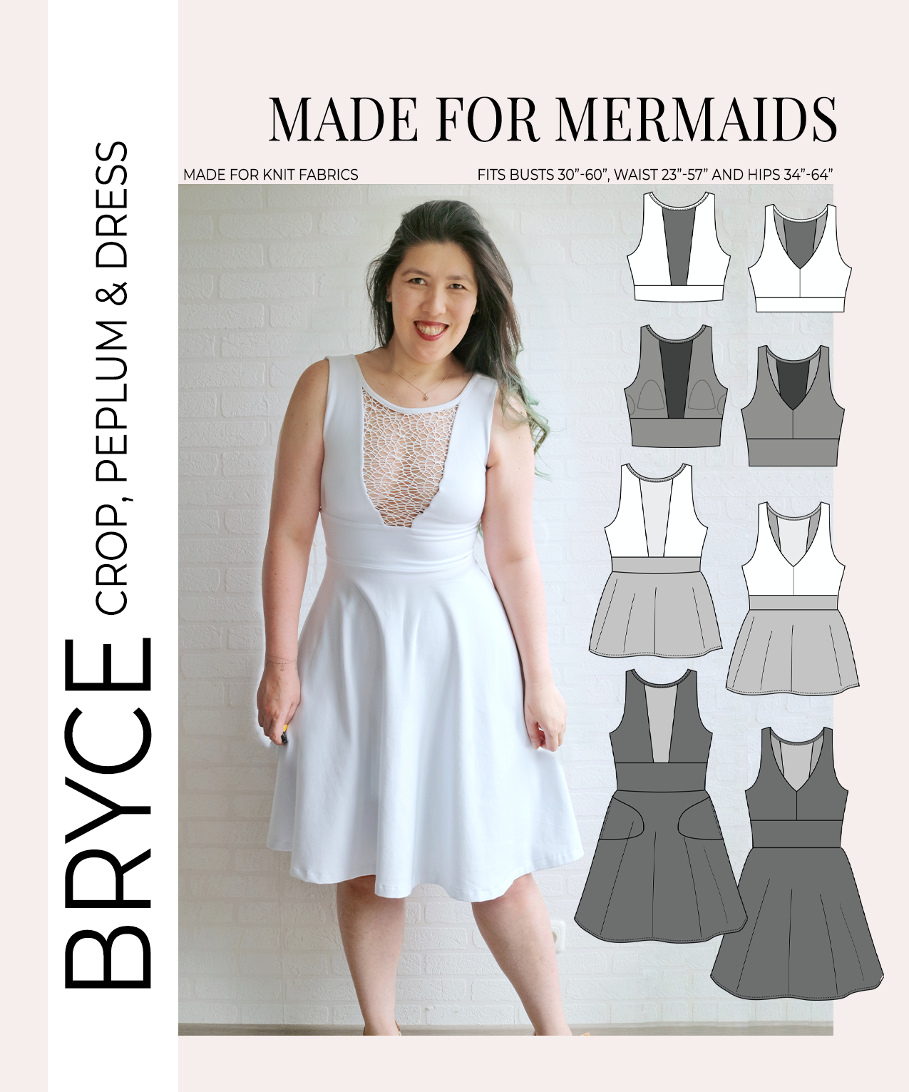 Bryce Crop, Peplum, Mini & Dress