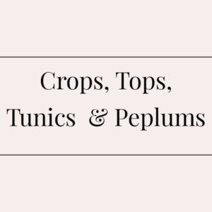 Tops, Tunics & Peplums