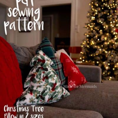 Day 11: Christmas Tree Pillow