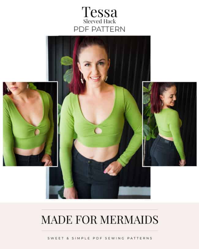 EP 10: How To Make A Twist Front Sports Bra Pattern 🍬: Making a