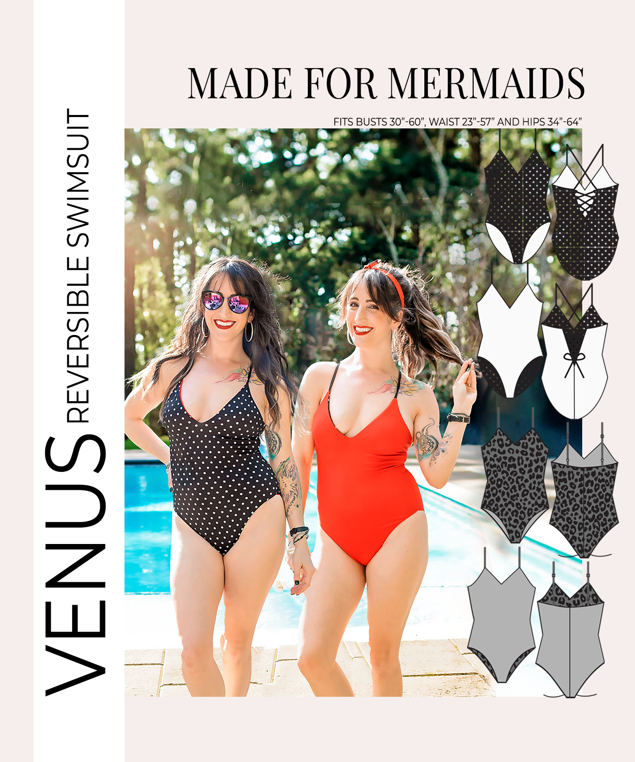 Resort Collection: Venus Reversible One-Piece Swimsuit