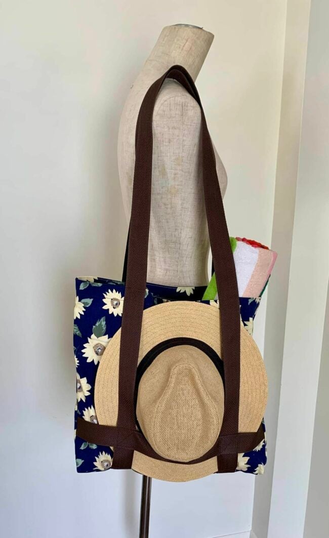 FREE PDF PATTERN- Hat Tote Bag - Image 7