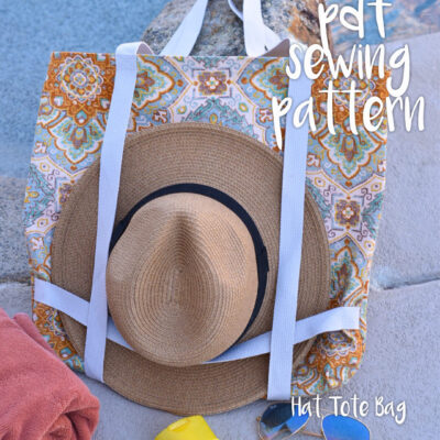 Day 5: Hat Tote Bag