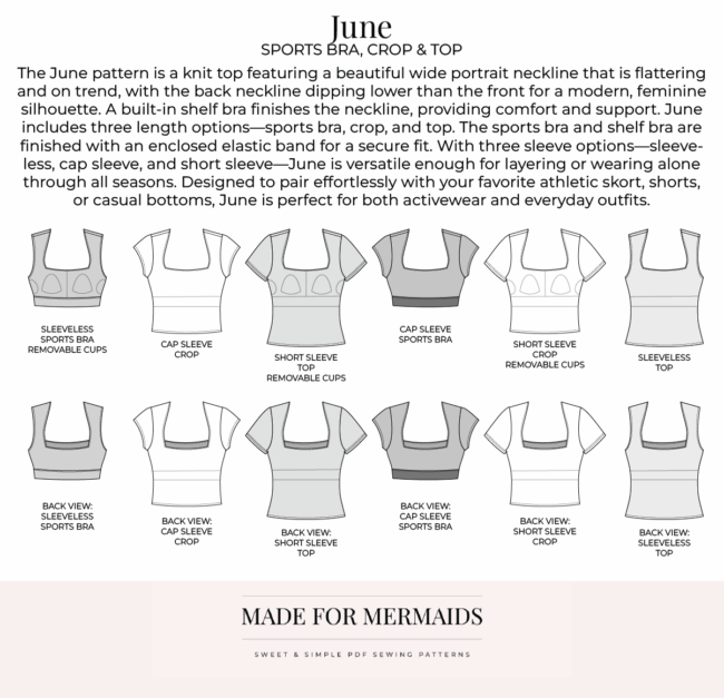 BUNDLE Barbelle Collection: June, Sydney & Demi Patterns - Image 3