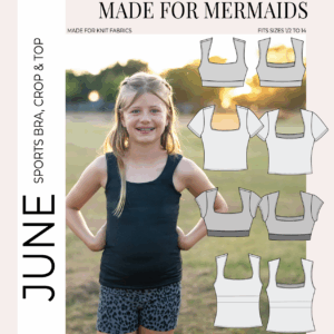 Barbelle Collection: Youth June Sports Bra, Crop & Top