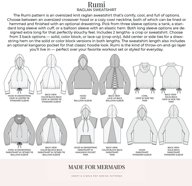 Barbelle Collection: Rumi Raglan Sweatshirt - Image 2