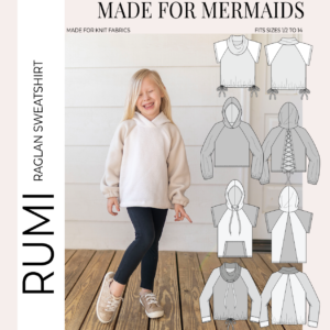 Barbelle Collection: Youth Rumi Raglan Sweatshirt