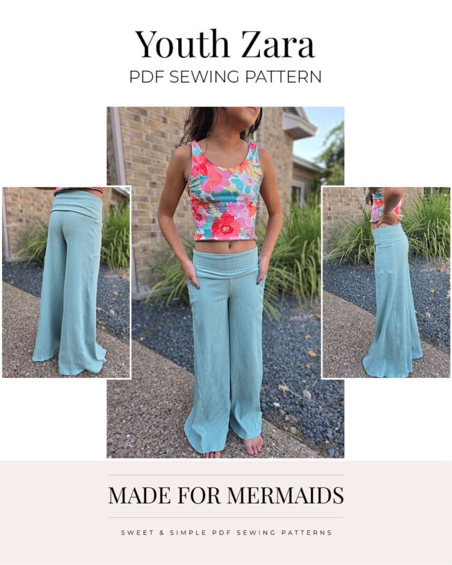 Barbelle Collection: Youth Zara Wide Leg Pants - Image 15
