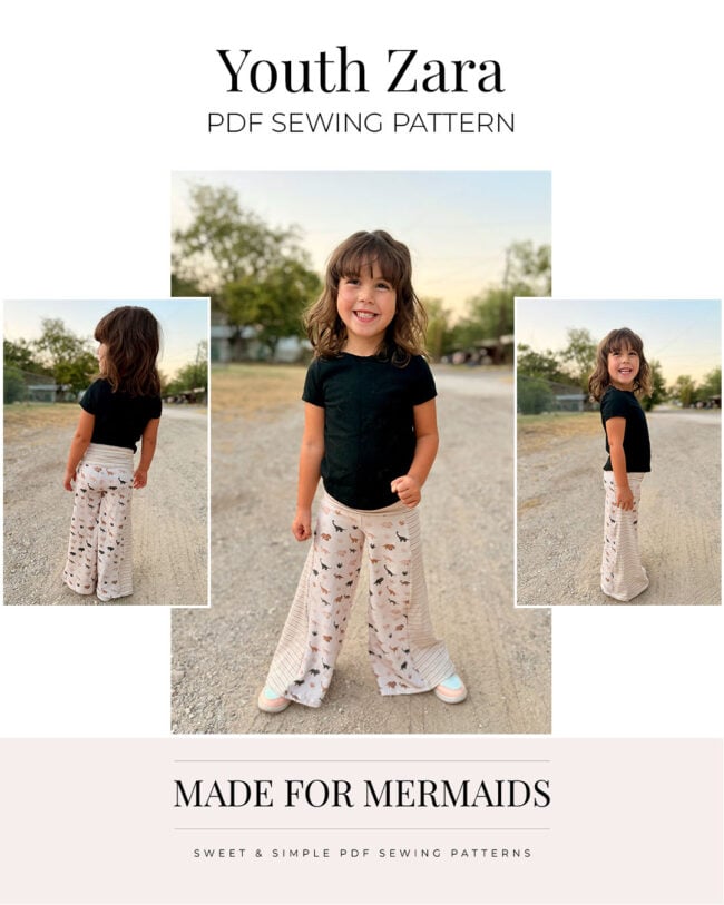 Barbelle Collection: Youth Zara Wide Leg Pants - Image 16
