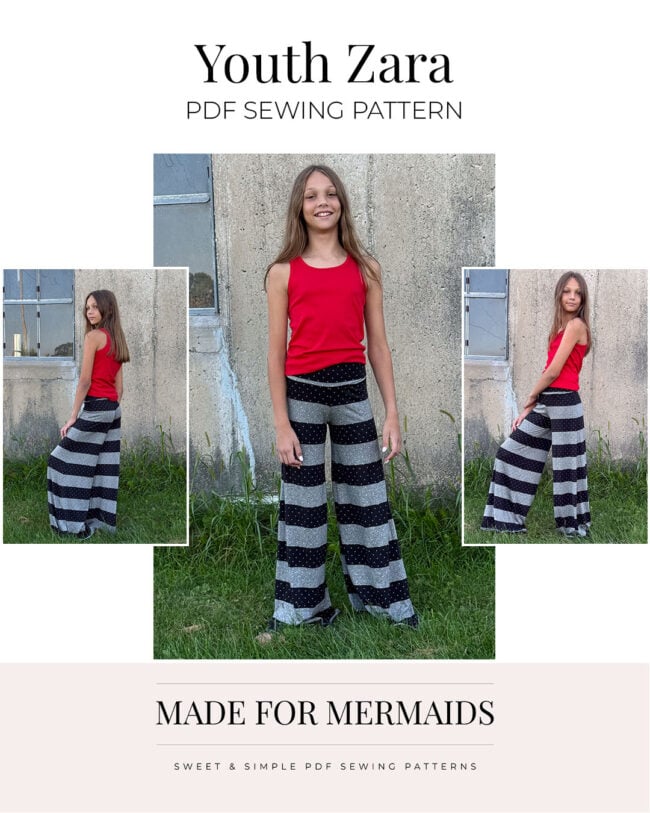 Barbelle Collection: Youth Zara Wide Leg Pants - Image 21