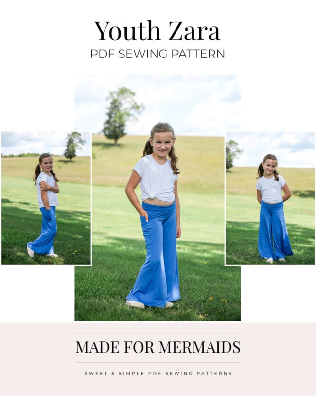 Barbelle Collection: Youth Zara Wide Leg Pants - Image 6