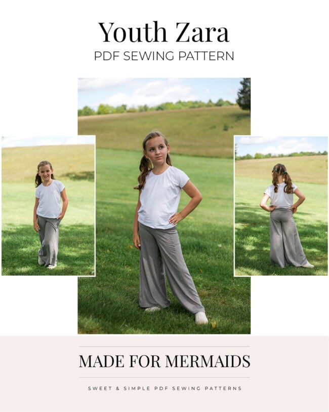 Barbelle Collection: Youth Zara Wide Leg Pants - Image 7