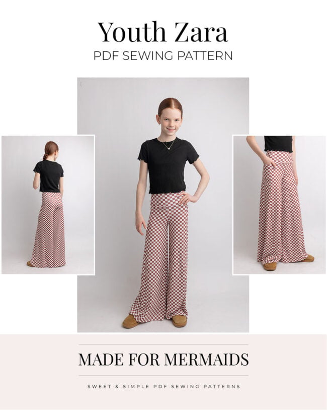 Barbelle Collection: Youth Zara Wide Leg Pants - Image 8