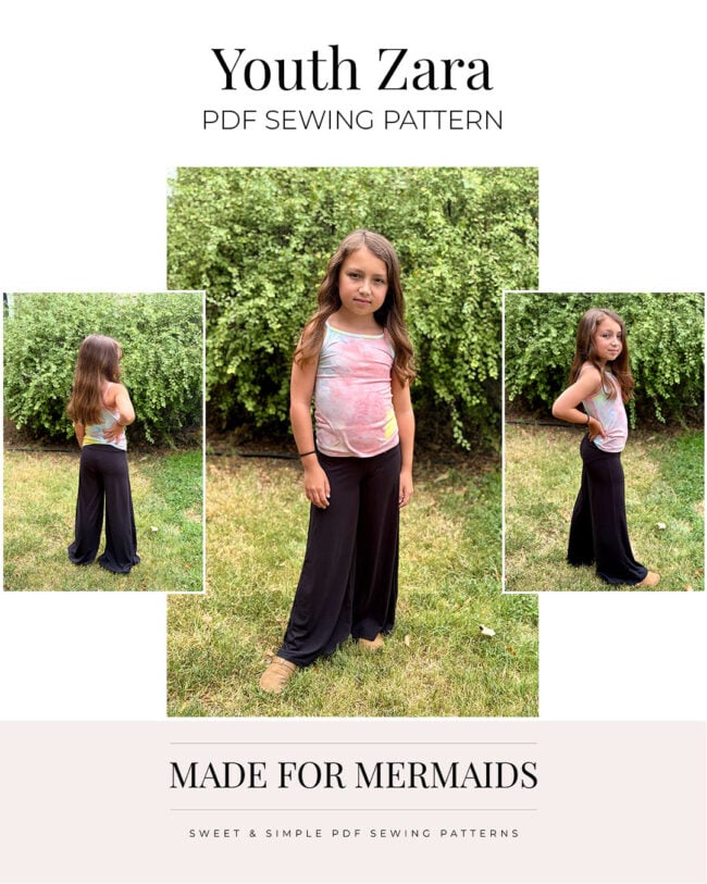Barbelle Collection: Youth Zara Wide Leg Pants - Image 9