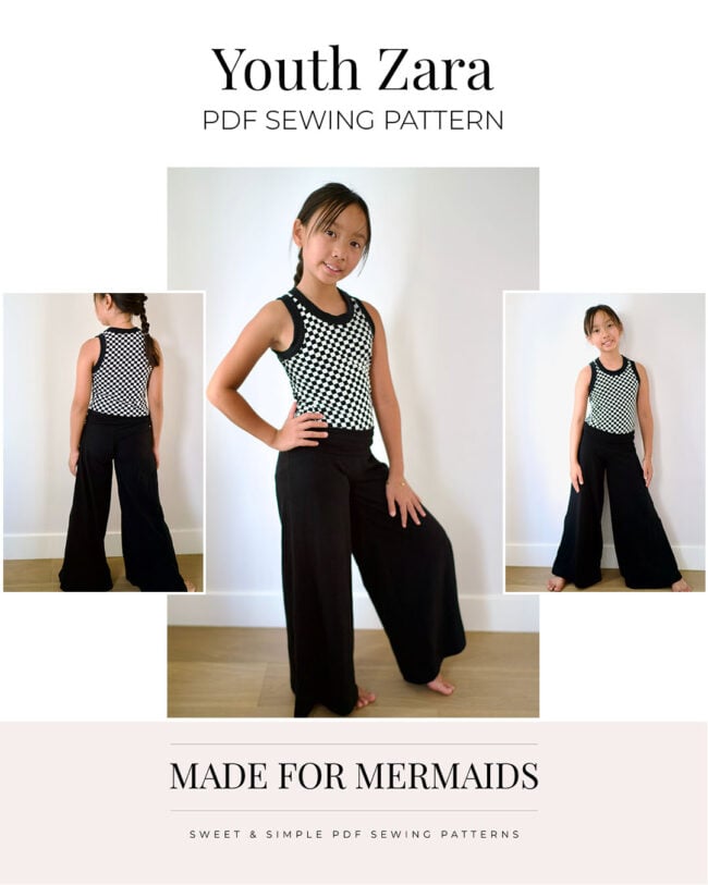 Barbelle Collection: Youth Zara Wide Leg Pants - Image 10
