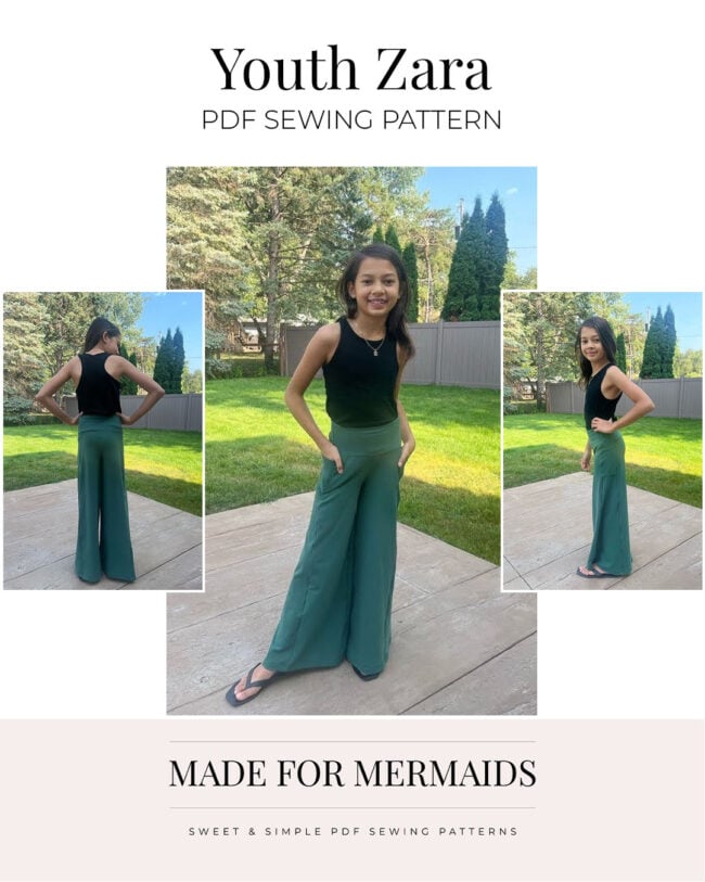 Barbelle Collection: Youth Zara Wide Leg Pants - Image 11