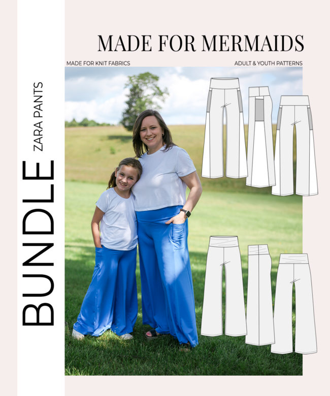 BUNDLE Barbelle Collection: Adult & Youth Zara Wide Leg Pants